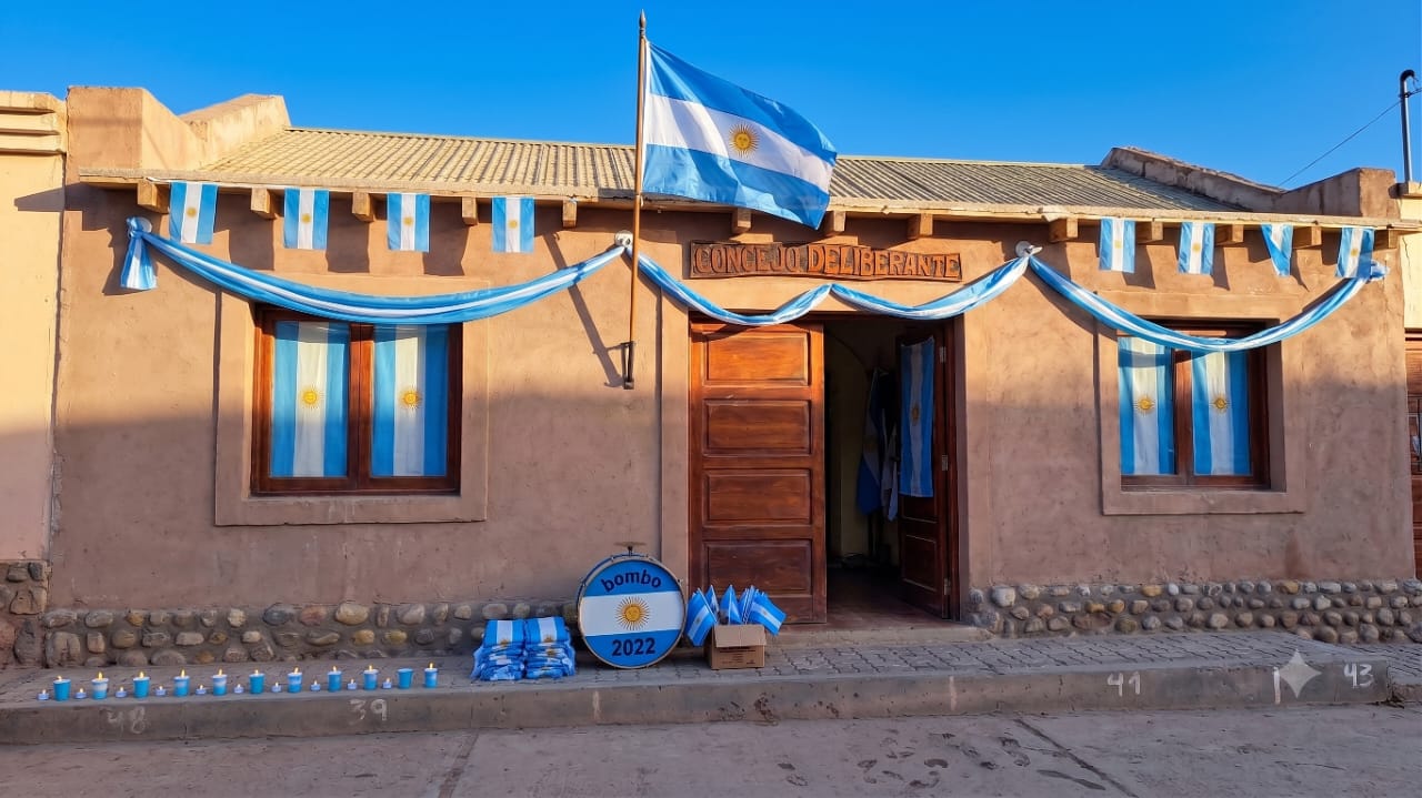 El Concejo Deliberante aprobó por unanimidad la Ordenanza de Embanderamiento para acompañar a la Selección Argentina